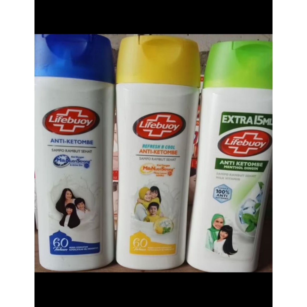 Shampoo Lifebuoy 170 ml / Sunsilk hijab / conditioner shampoo / Lifebuoy anti ketombe / shampoo Life