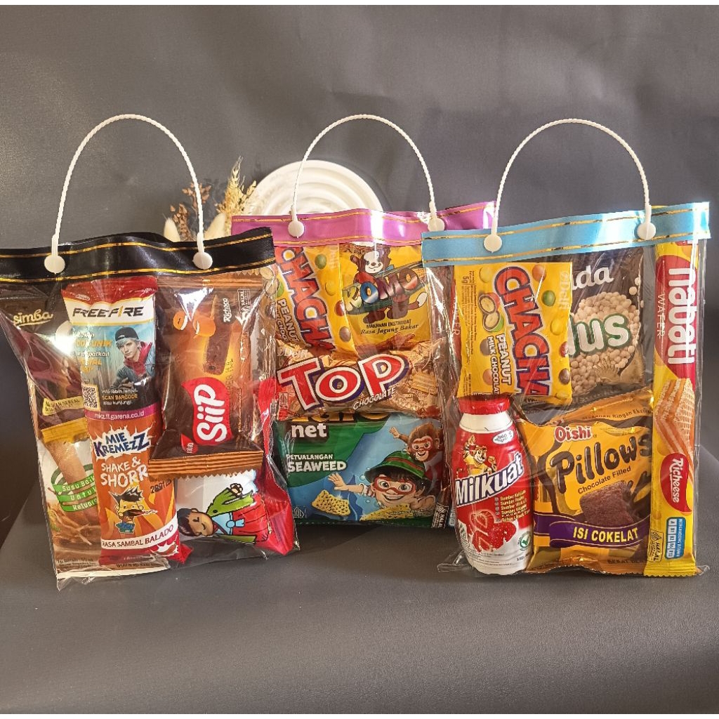 

*PAKET SNACK ULANG TAHUN / BINGKISAN / HAMPERS / BIRTHDAY / AQIQAH / PITONAN MURAH