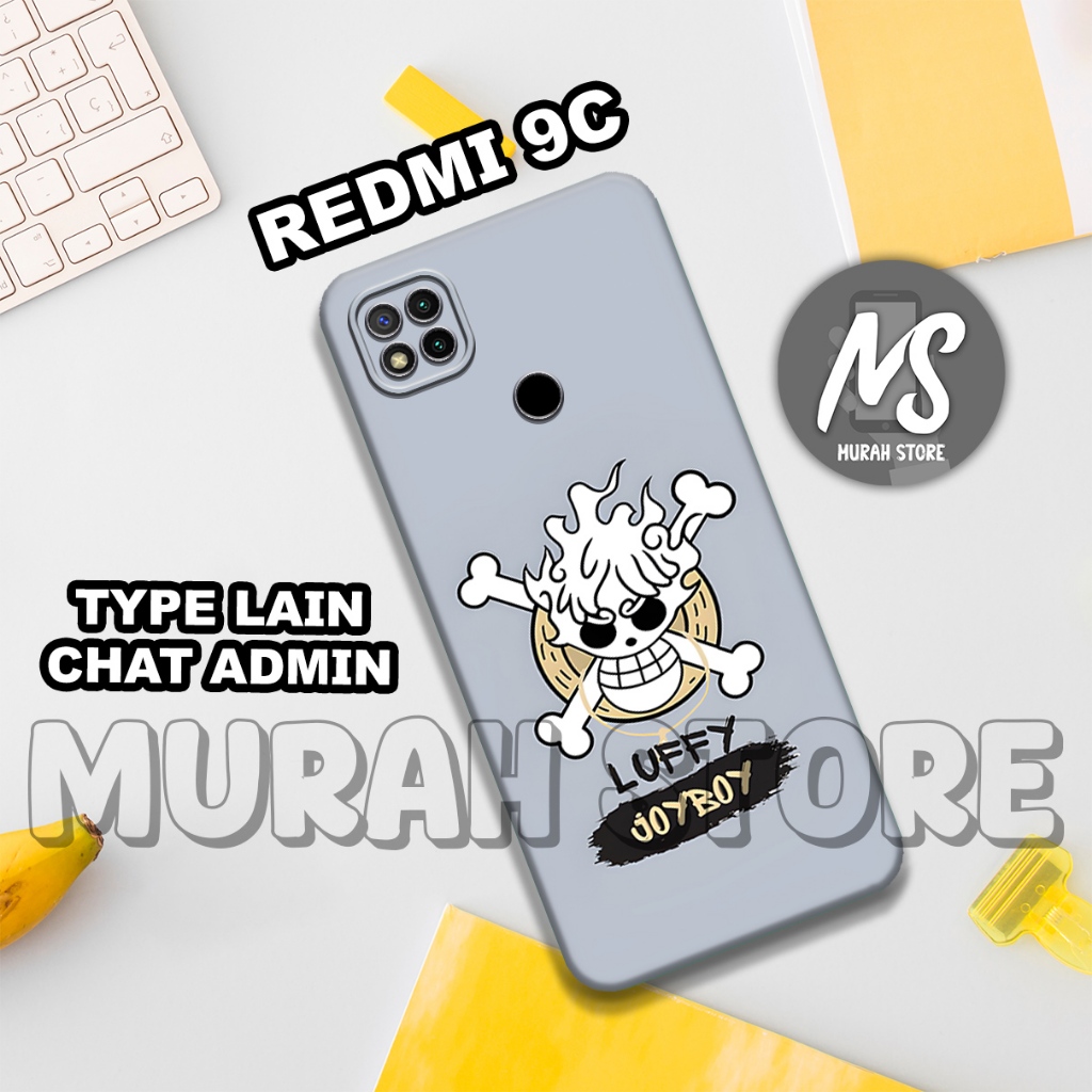 Softcase Karet REDMI 9C/MS1/Motif ANIME/Case REDMI 9C/Silikon REDMI 9C