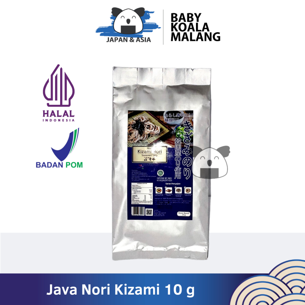 

KIZAMI NORI 10 g Halal | Kizaminori Shredded Nori | Nori Potongan -Malang