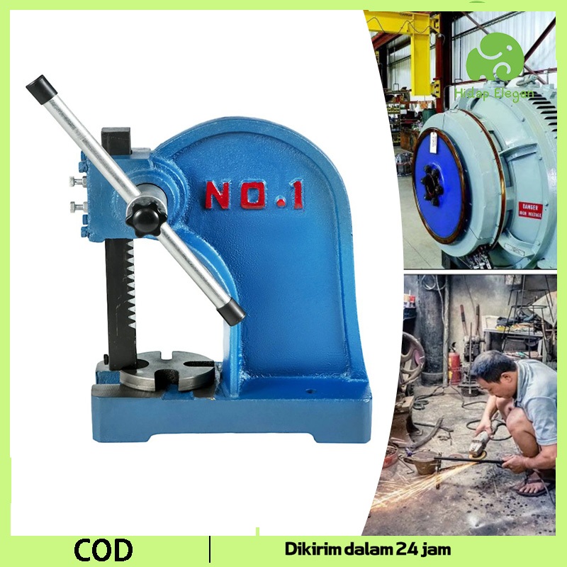 1 Set Alat Arbor Pres 1000kg Alat Press Arbor Alat Press Manual Mesin Press Arbor Arbor Press 1 Ton