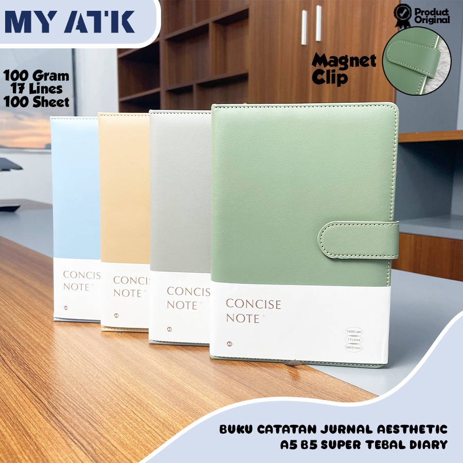 

Buku Catatan Jurnal aesthetic A5 Diary / Buku Hardcover Aesthetic / Notebook A5 100 Lembar