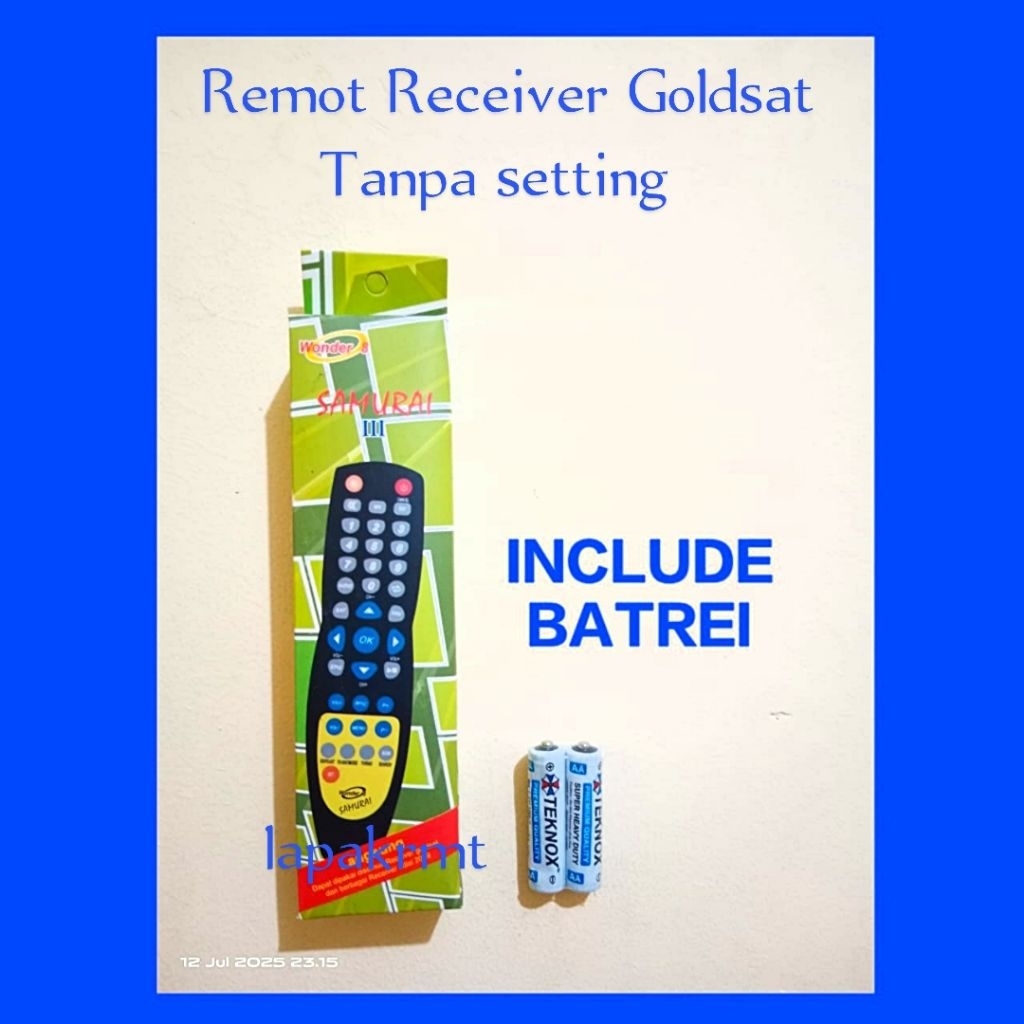 Remote Remot Universal Receiver Goldsat