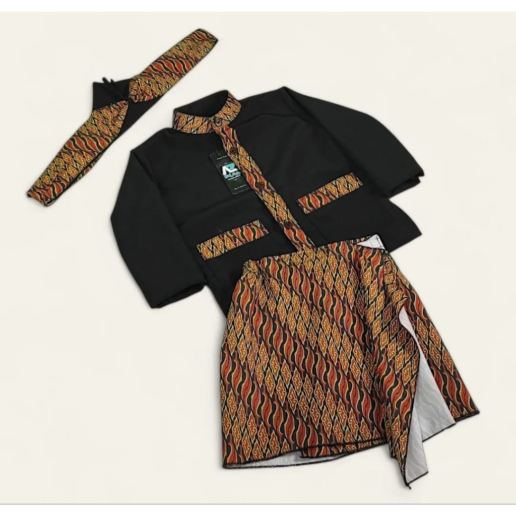 Baju pangsi | koko | kampret setelan baju pangsi anak baju adat Sunda baju anak sekolah SD SMP