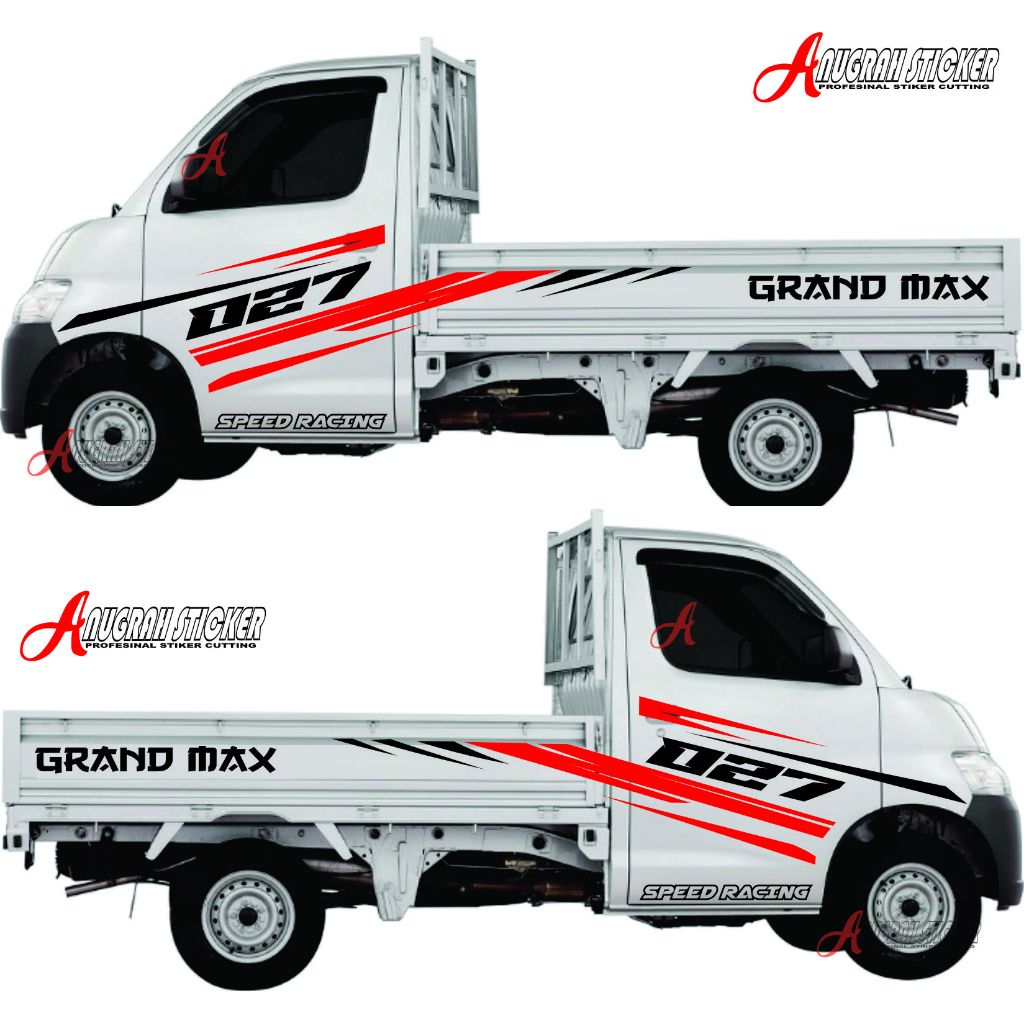 NEW Stiker Mobil Pick Up Granmax Cutting Sticker Mobil Daihatsu Pick Up Grandmax