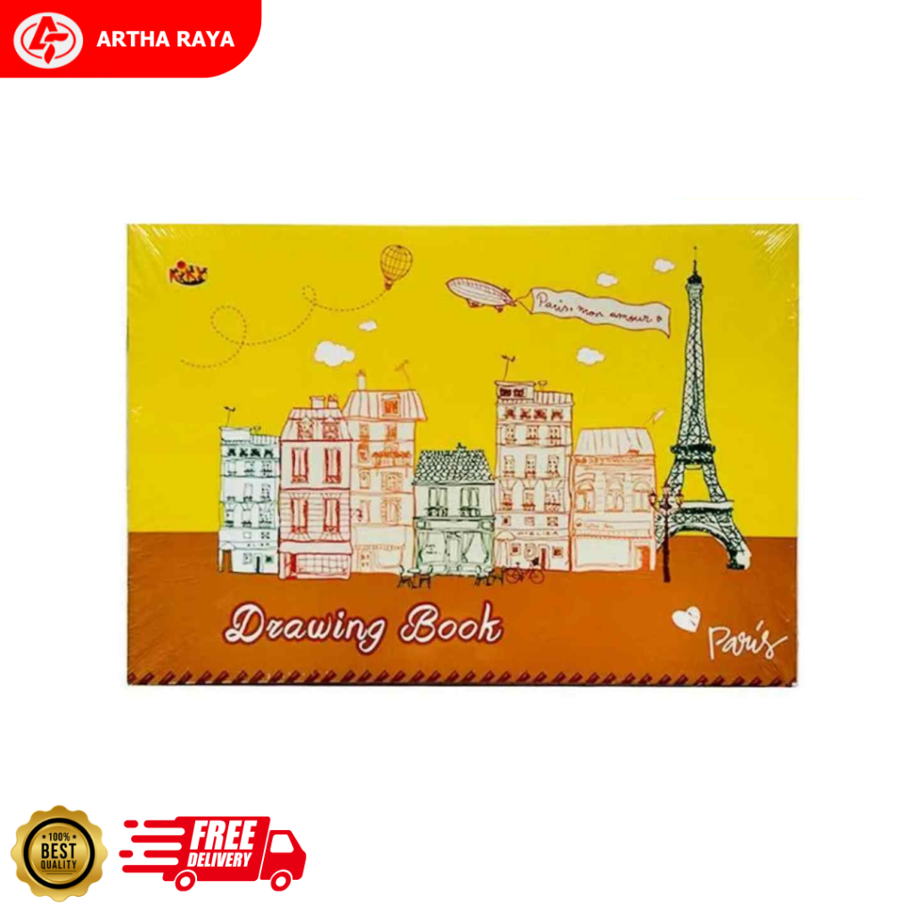 

BUKU GAMBAR A3 KIKY 1 PACK ISI 5 PCS