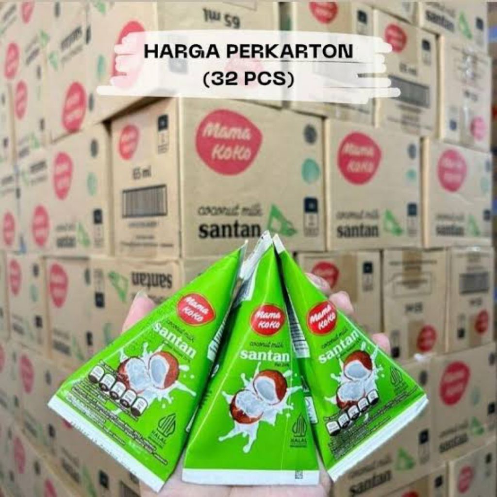 

Santan Mama KoKo (65ml isi 32pcs/Karton)