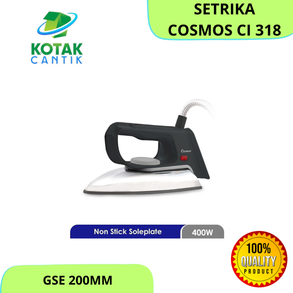 SETRIKA COSMOS CI 3120 N SETRIKA ANTI LENGKET COSMOS CI 3120N