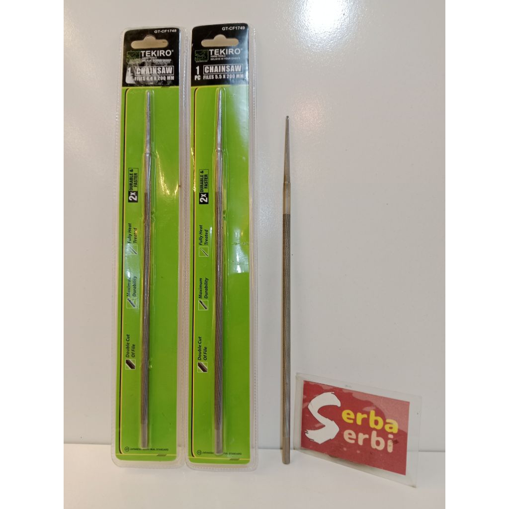 */PCS KIKIR BULAT*Kikir bulat chainsaw files