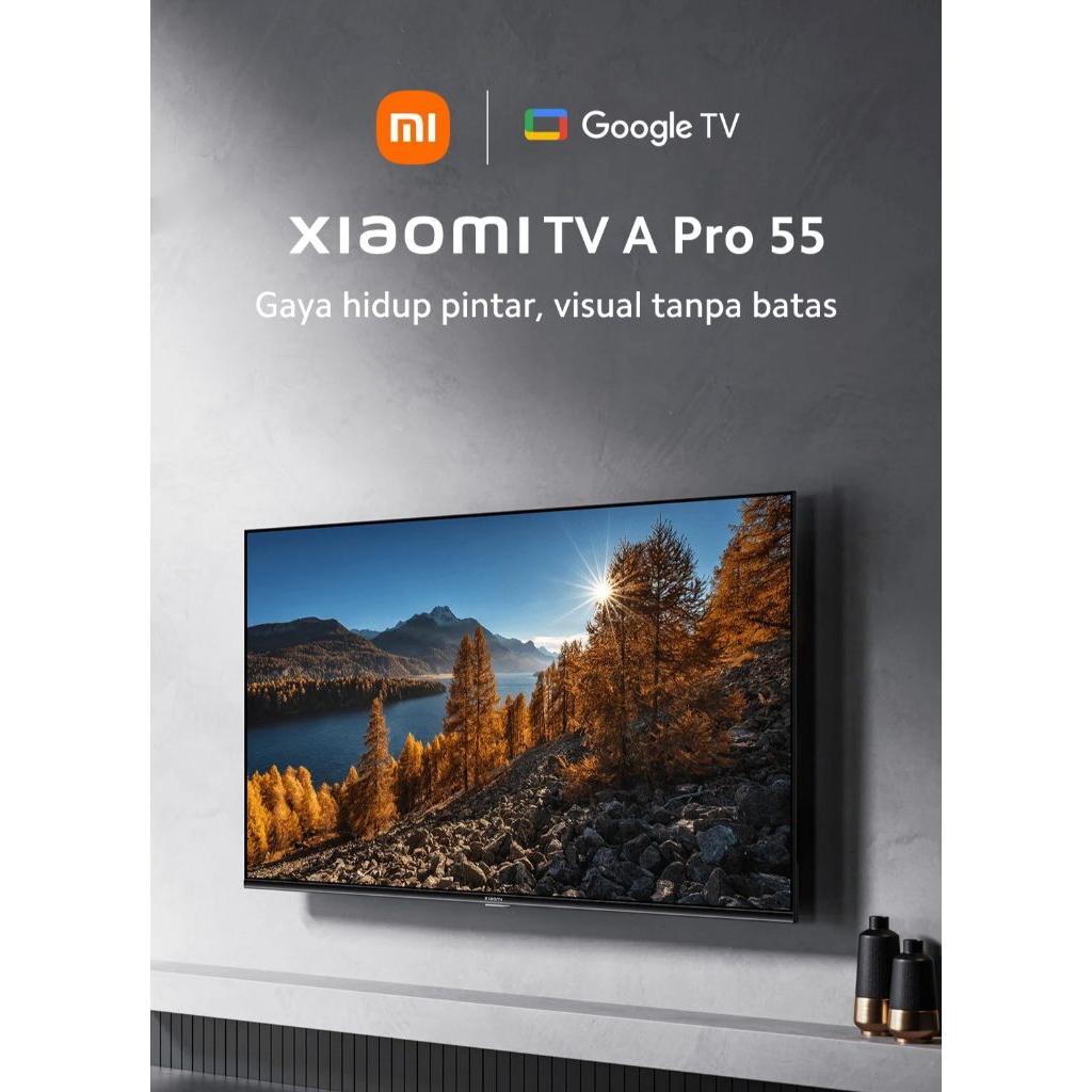 Xiaomi TV A PRO 55 Inch - TV android Xiaomi 55 Inch - Layar Jernih dan Garansi Resmi