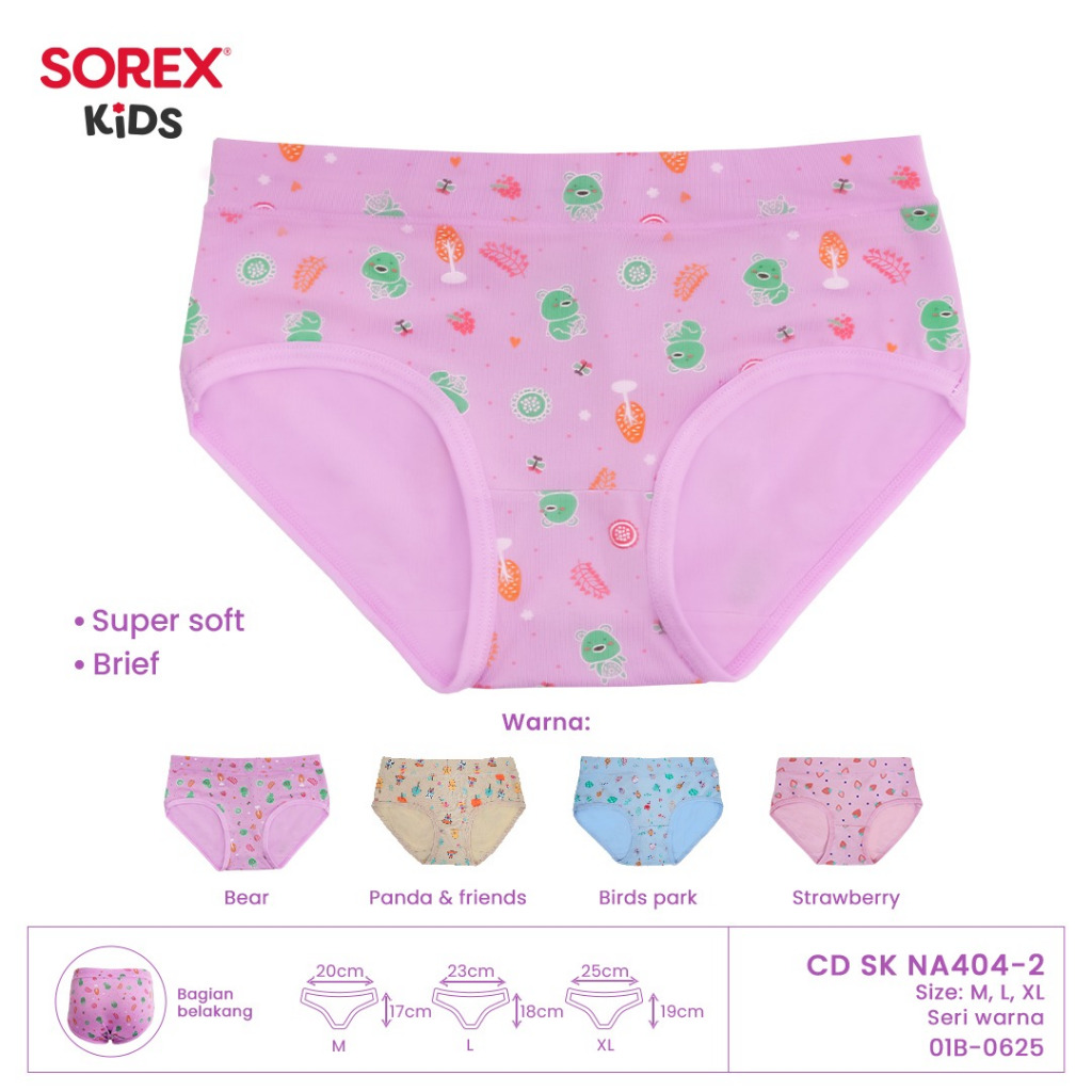 Sorex Kids CD Anak Perempuan Super Soft CD SK NA 404
