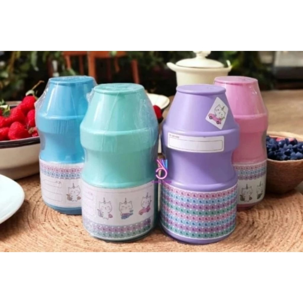 Celengan Yogurt target warna warna plastik