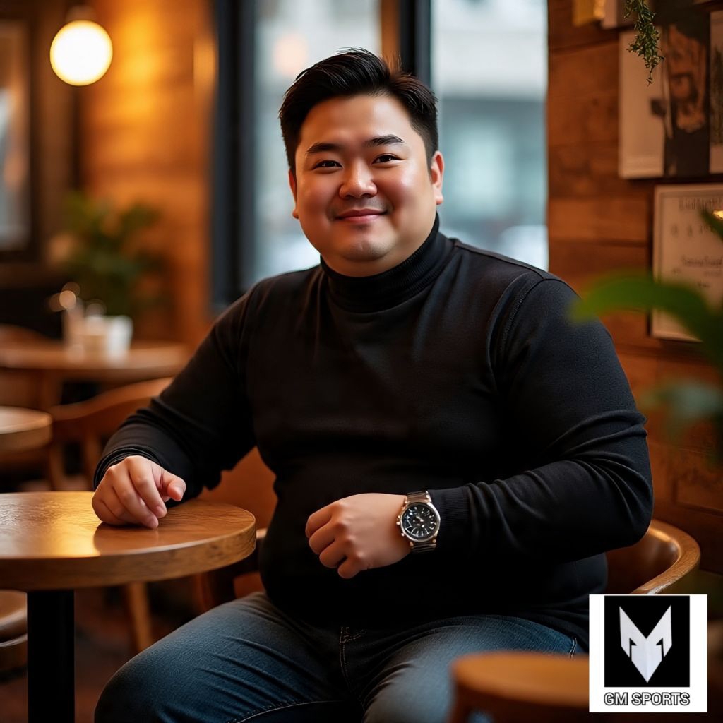 Kaos Turtleneck Pria Jumbo Lengan Panjang Ukuran L XL XXL Baju Leher Tinggi Turtle Neck Korean Style