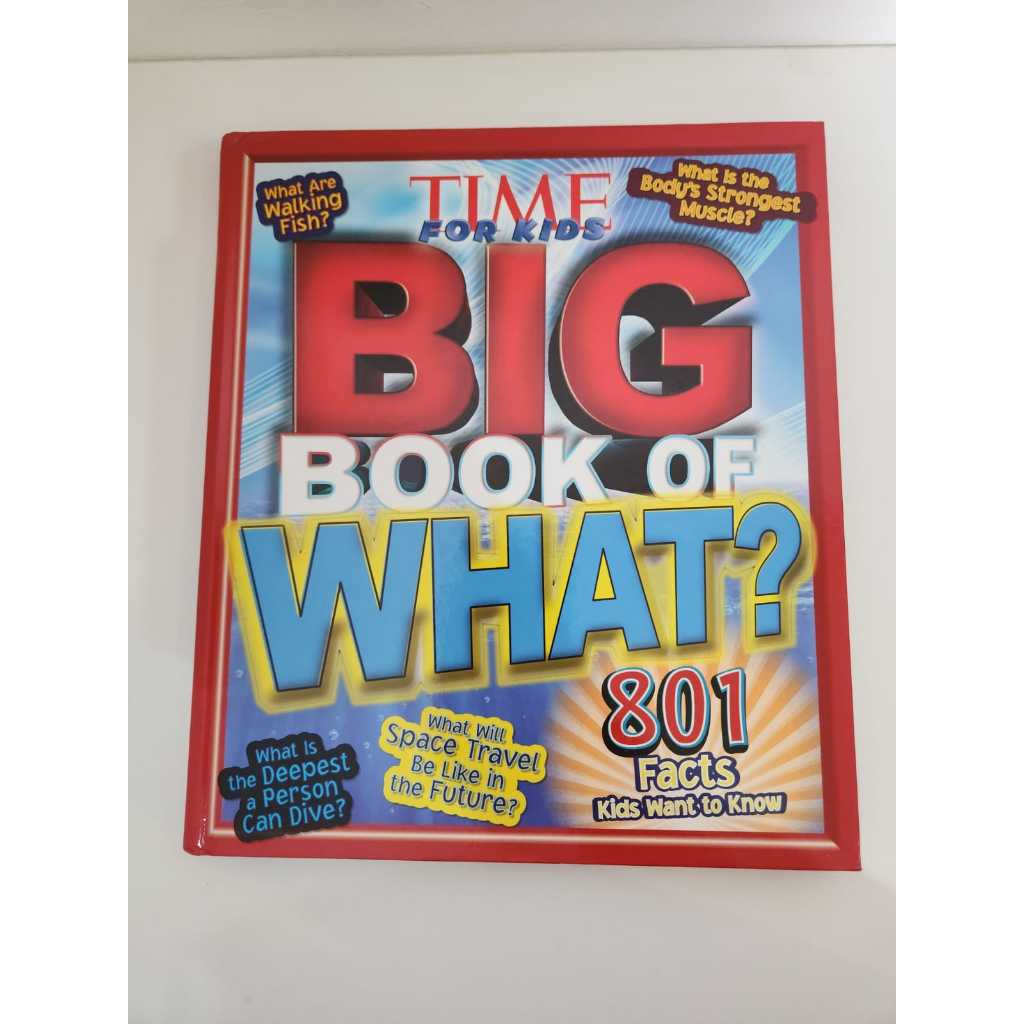 Buku Big Book of What? TIME for Kids