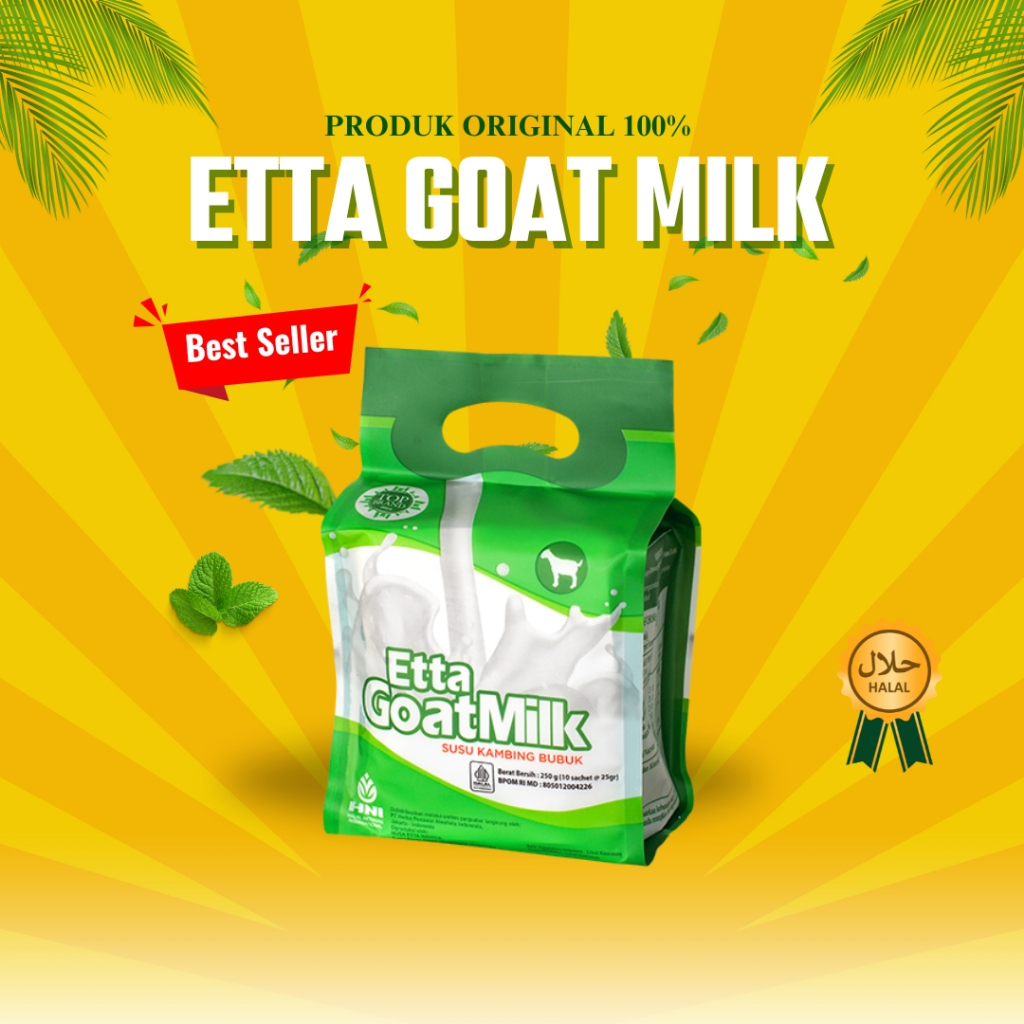 

Susu Etawa Etta Goatmilk Murni Nutrisi Tinggi untuk Kesehatan Tubuh