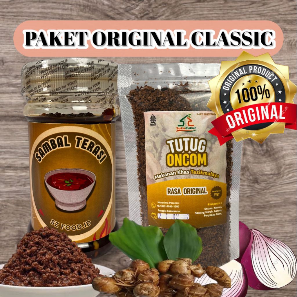 

PAKET MURAH-Tutug oncom instan dan varian sambal