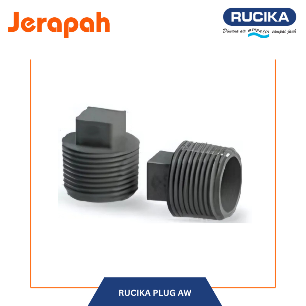 Rucika Fitting - Plug (AW)