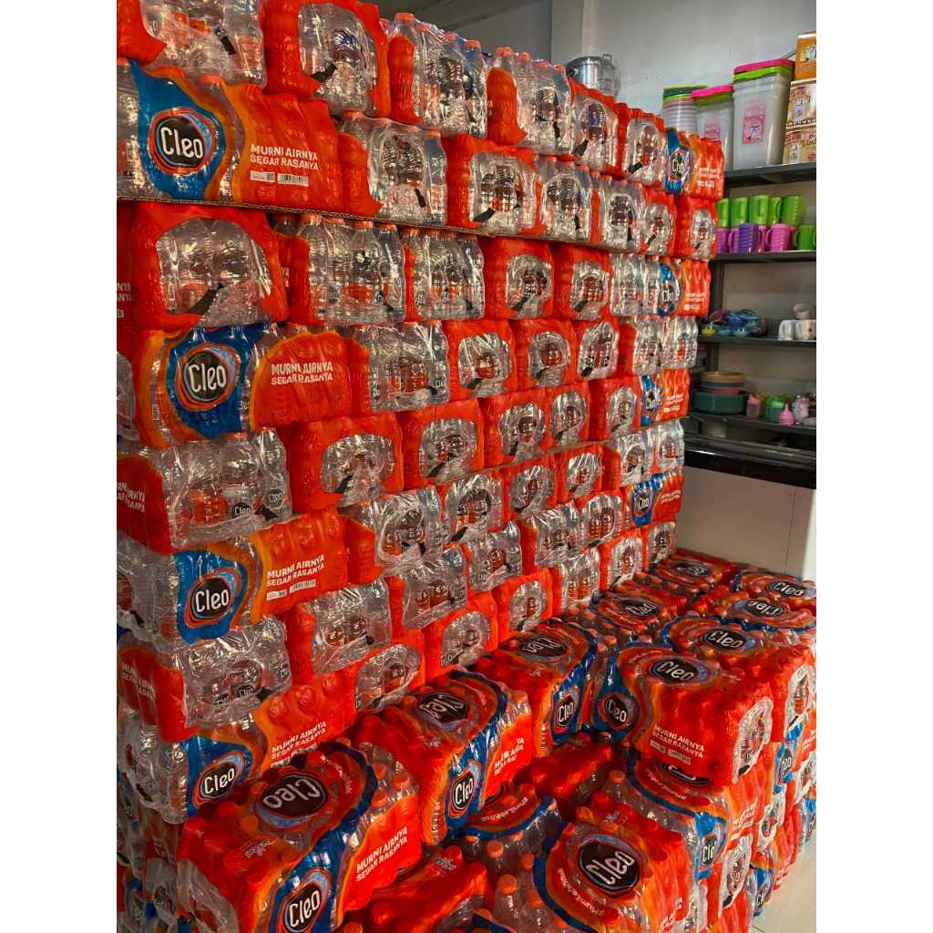 

Air Mineral Cleo 220ml 1pax isi 24 botol
