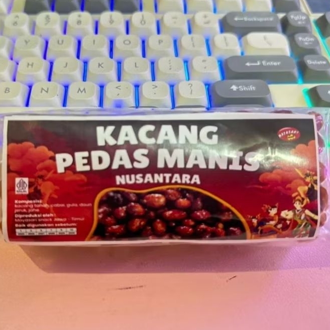 

1pax kacang pedas manis nusantara camilan jadul renceng[10pcs]