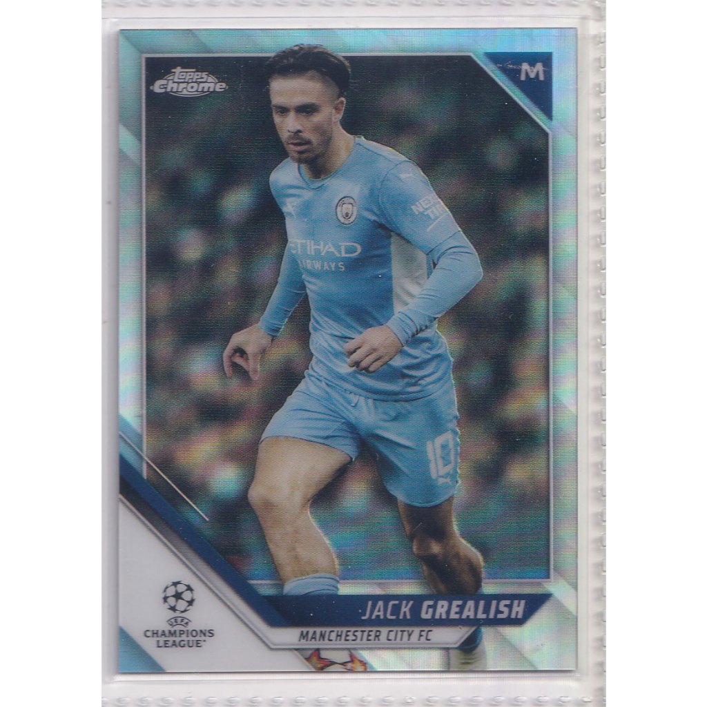 Topps Chrome Topi Chelsea Jack Grealish Manchester City FC