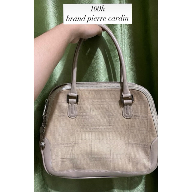 Preloved tas brand pierre cardin