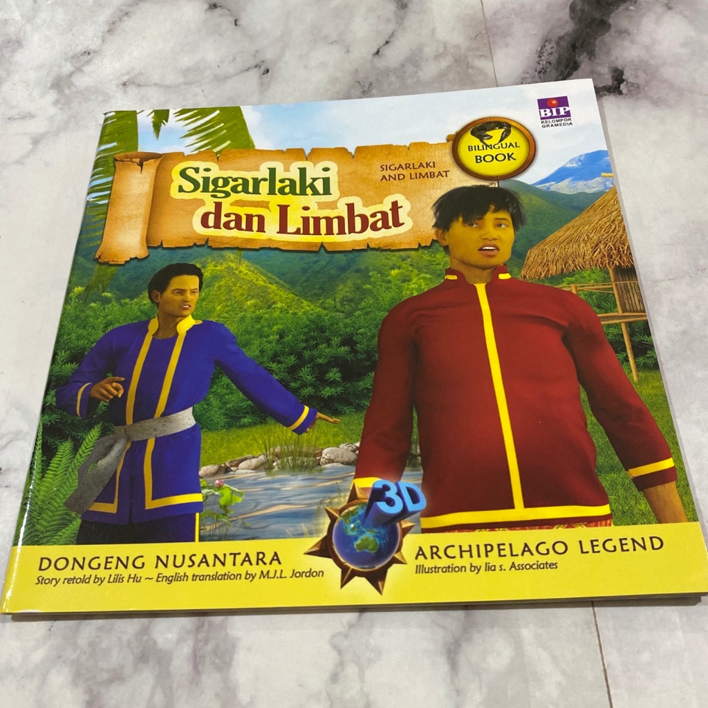 Sigarlaki dan limbat Seri cerita rakyat 34 provinsi cerita rakyat nusantara legenda bilingual inggri