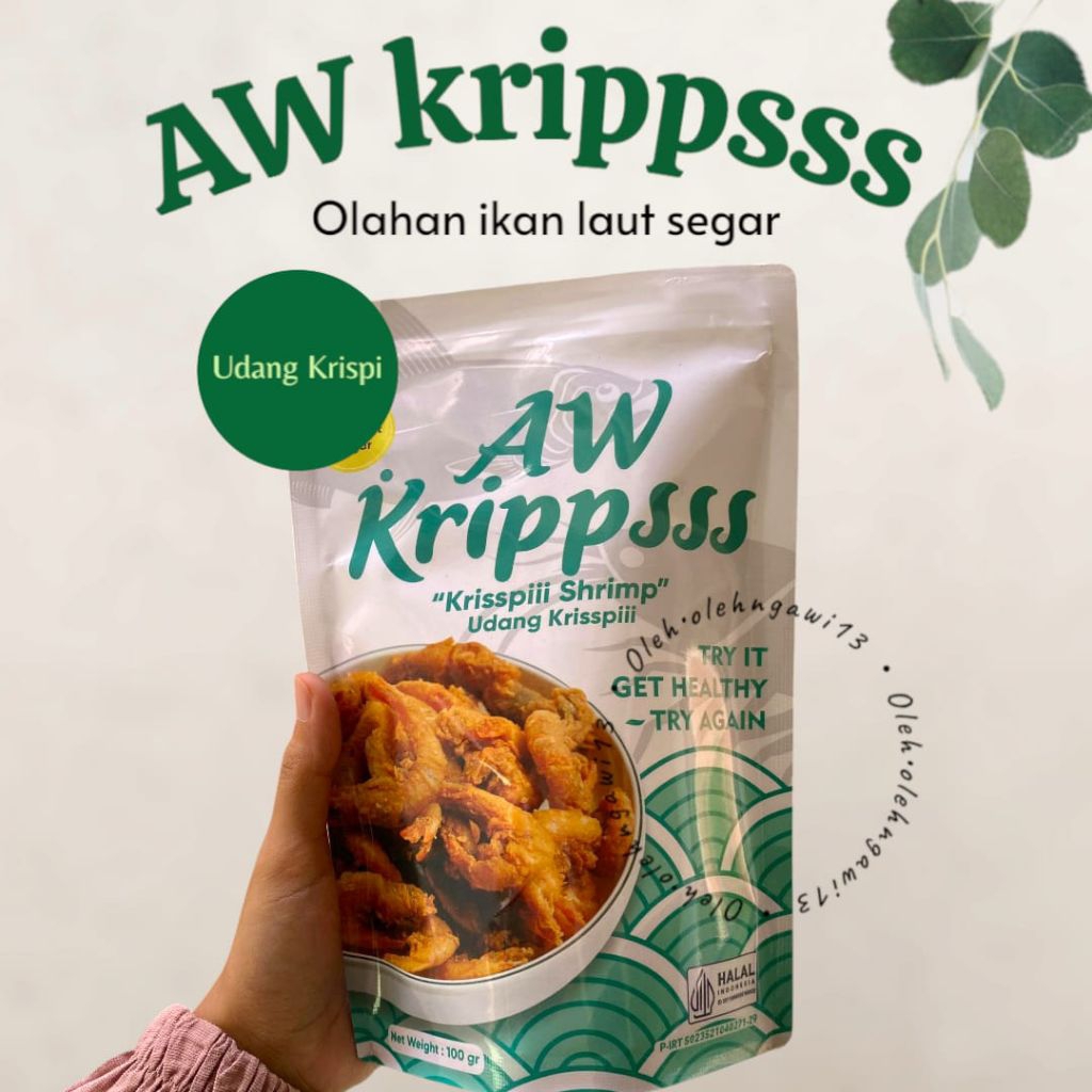 

aw krippss,udang krippssi ,udang gurih