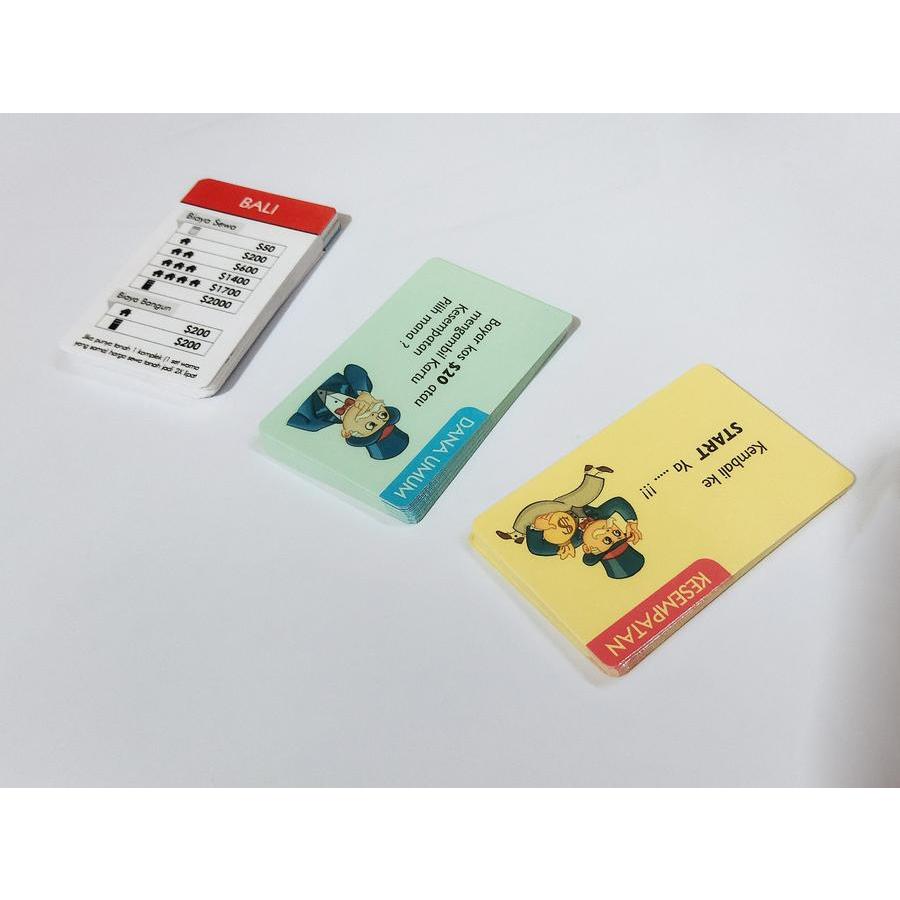 Kartu Monopoli Hegemony (home hotel game and Money) 1 set premium sudah dilaminasi