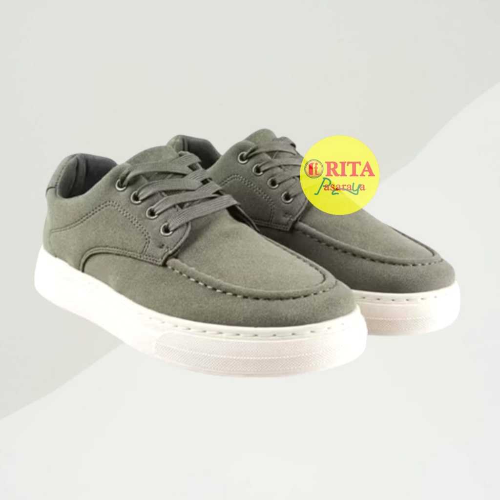Sepatu Snekers Pria Model Tali  Keren  Fransisca Renaldy