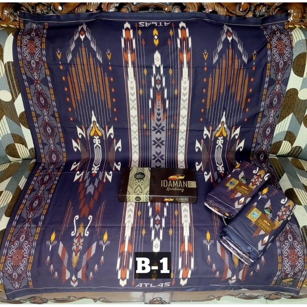 ATLAS IDAMAN MOTIF KEMBANG BHS