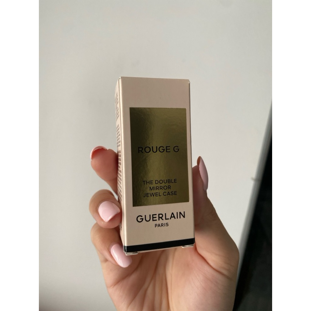 Guerlain Rouge G Lipstick Case Pink Croco New