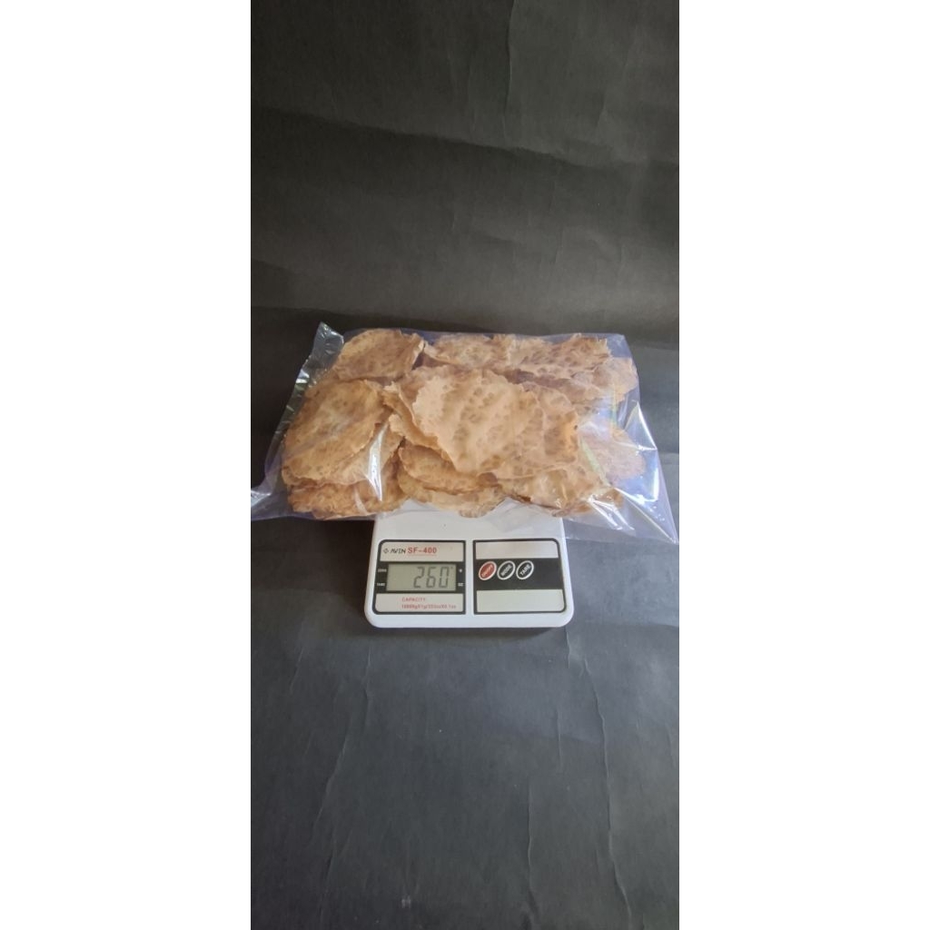 

Kerupuk Jengkol / Jariang Asli Padang berat 250 gram
