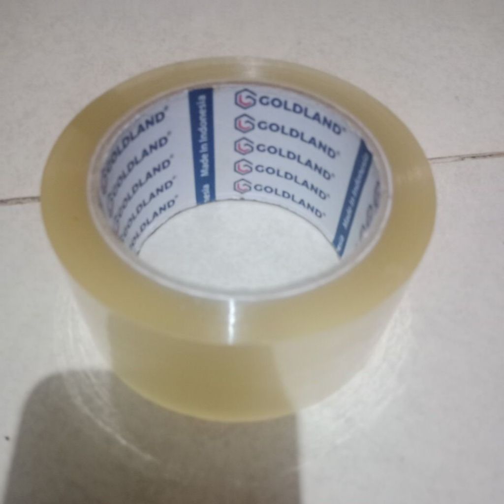 

lakban bening 45mmx 100y merek goldland