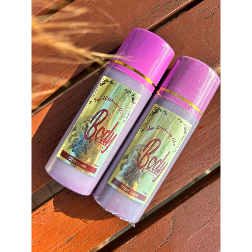 [ ORIGINAL HDPE ] NIGHT SKIN GLOW 9X DOSIS ( Putih dalam 7 hari )/LOTION SKIN GLOW UNGU/DOSIS TINGGI