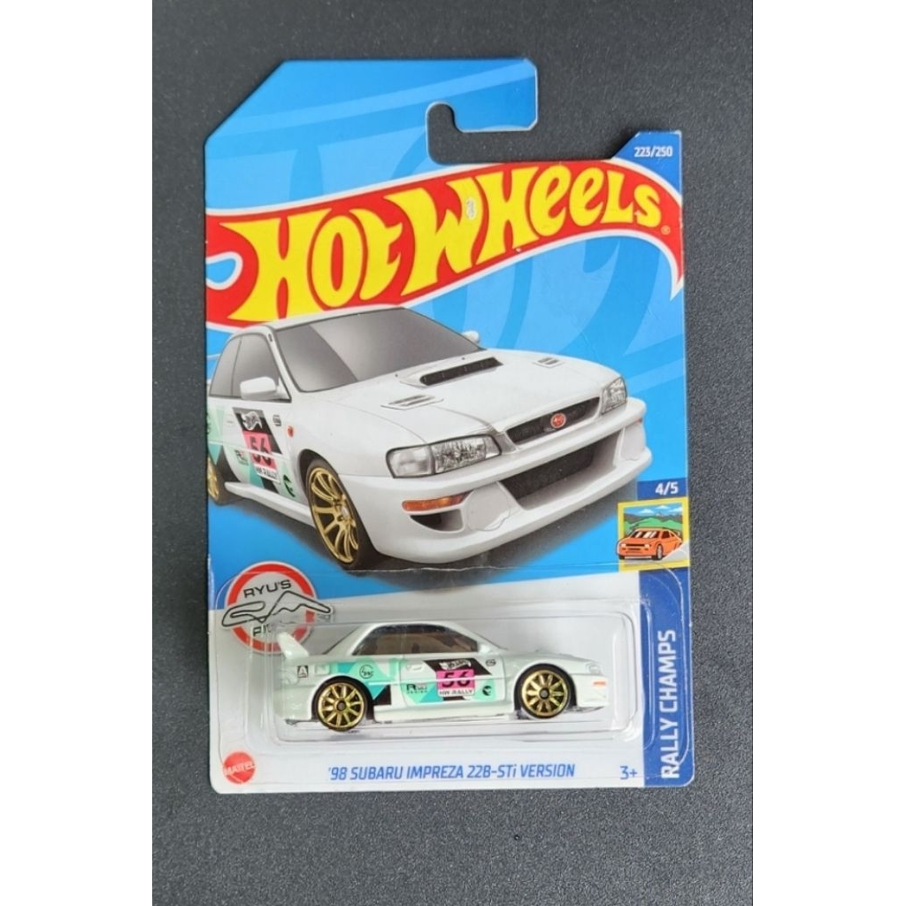 Hotwheels '98 Subaru Impreza 22B-STi Version
