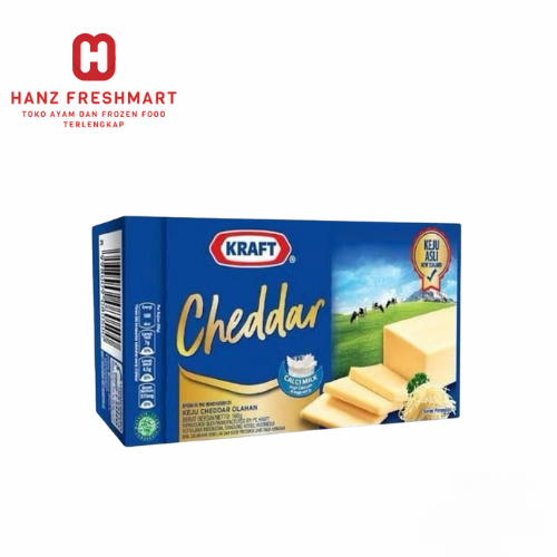 

Keju Kraft Cheddar Cheese 150gr - Hanz Freshmart