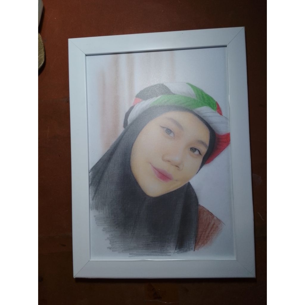 JASA LUKIS SKETSA WAJAH (Simple Warna)