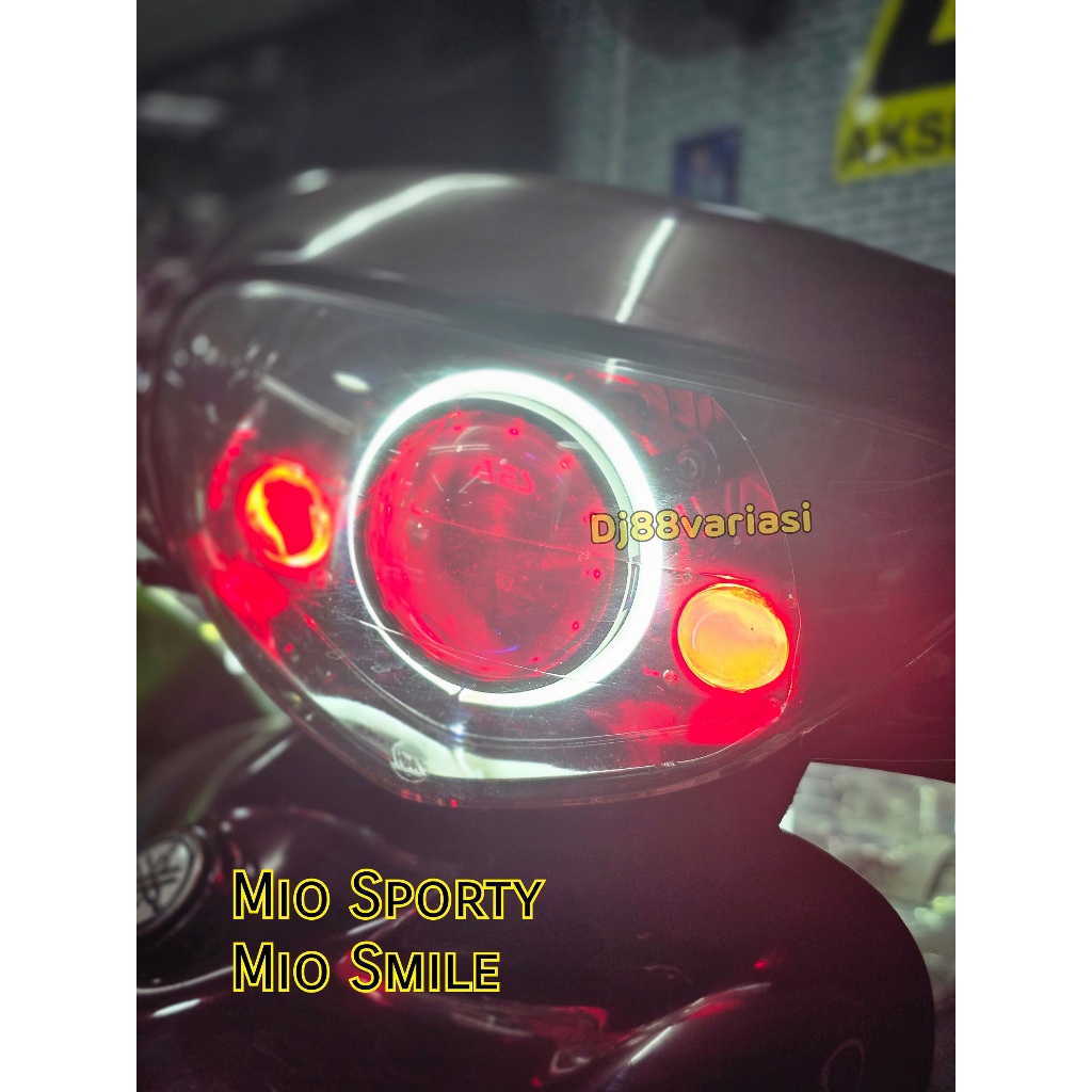 Headlamp projie biled mio sporty mio smile aes set d2 pro laser