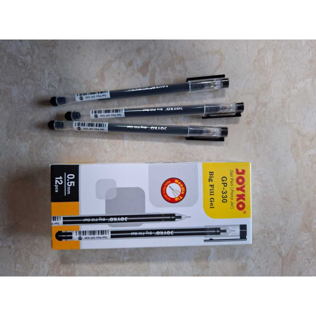

PROMO Pulpen Gel Pen Pena Jel 0.5 mm Joyko GP-330 / Pulpen Jel Joyko