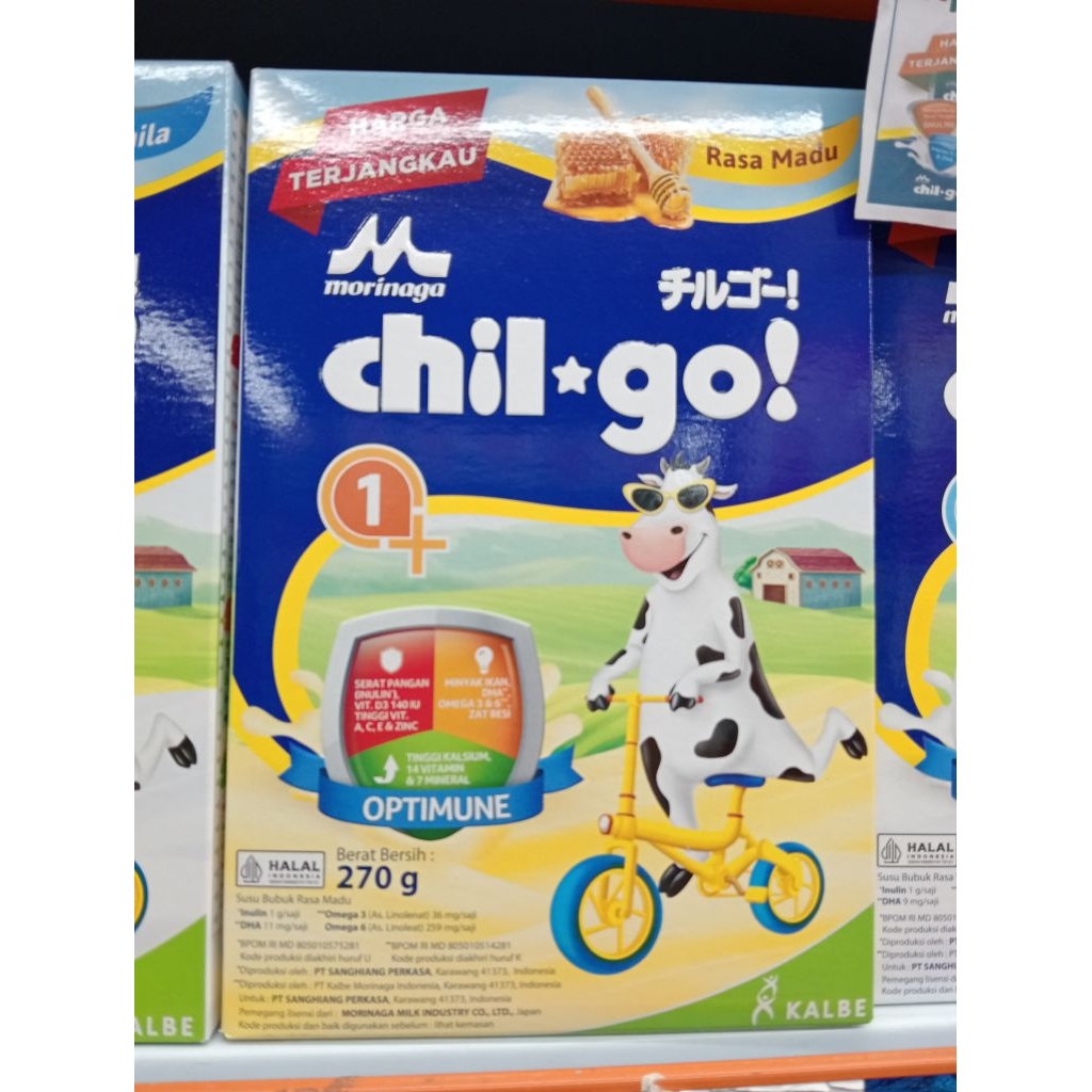 

Morinaga Chilgo 1+ Madu 270g