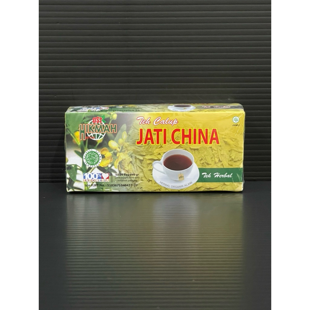 

Teh Celup Jati China Hikmah isi 20 kantong Original