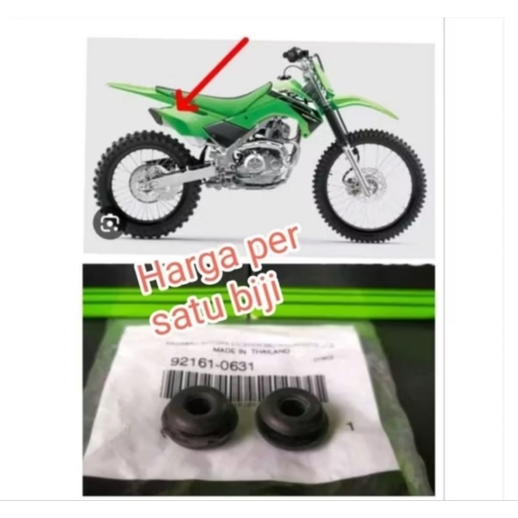 karet body bodi belakang KLX 140 Klx140 original