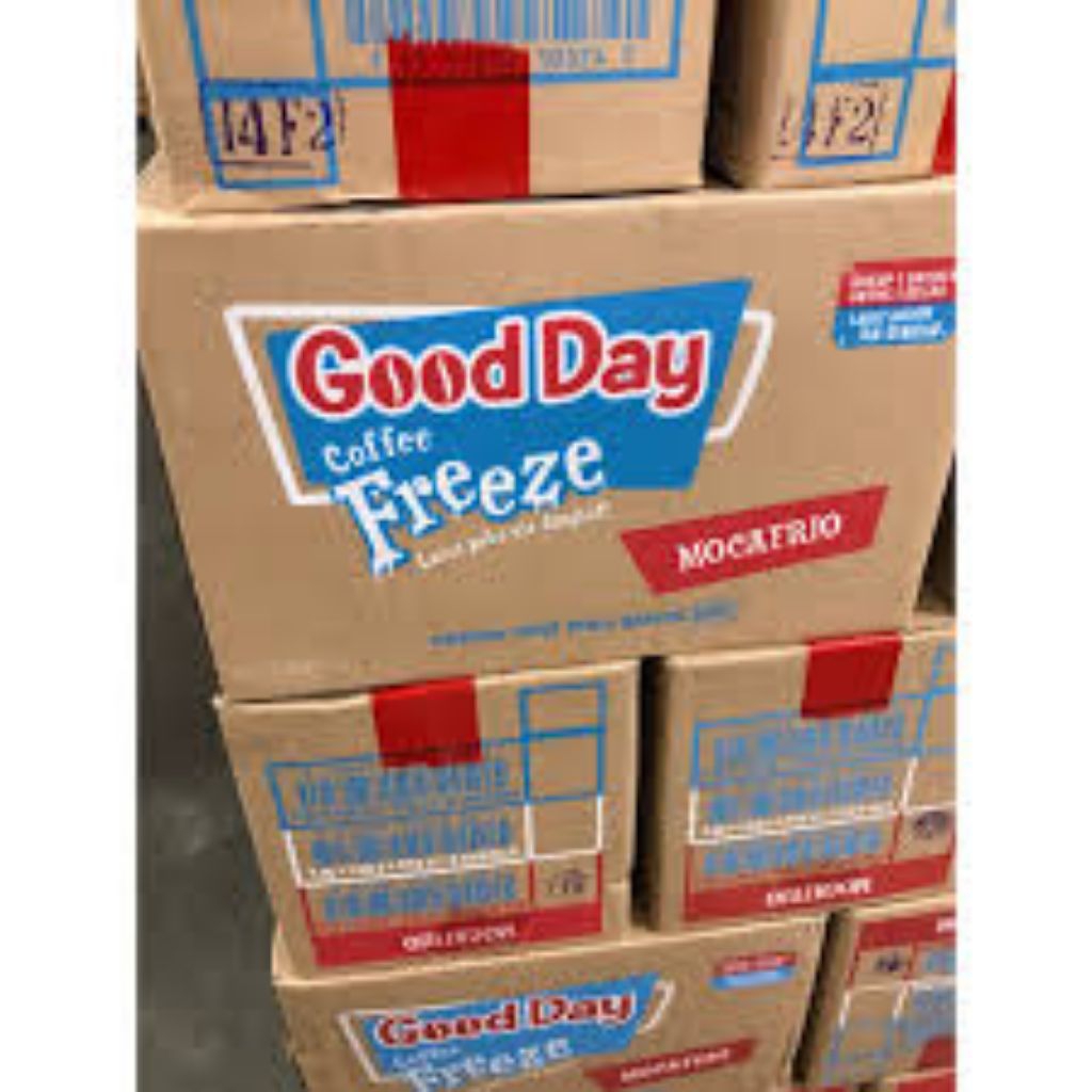 

[READY STOCK] GOOD DAY FREEZE MOCAFRIO SACHET 1 CARTOON ISI 12 RENCENG (120 SACHET)