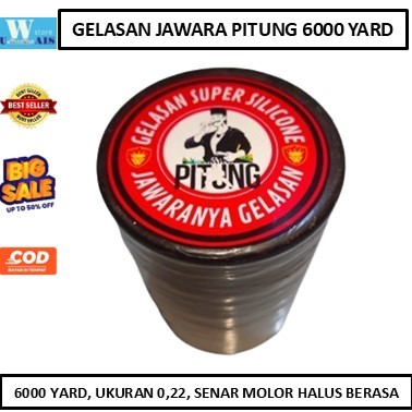 Gelasan Para Jawara Pitung 0.22 6000 Yard Bonus Pelindung Jari