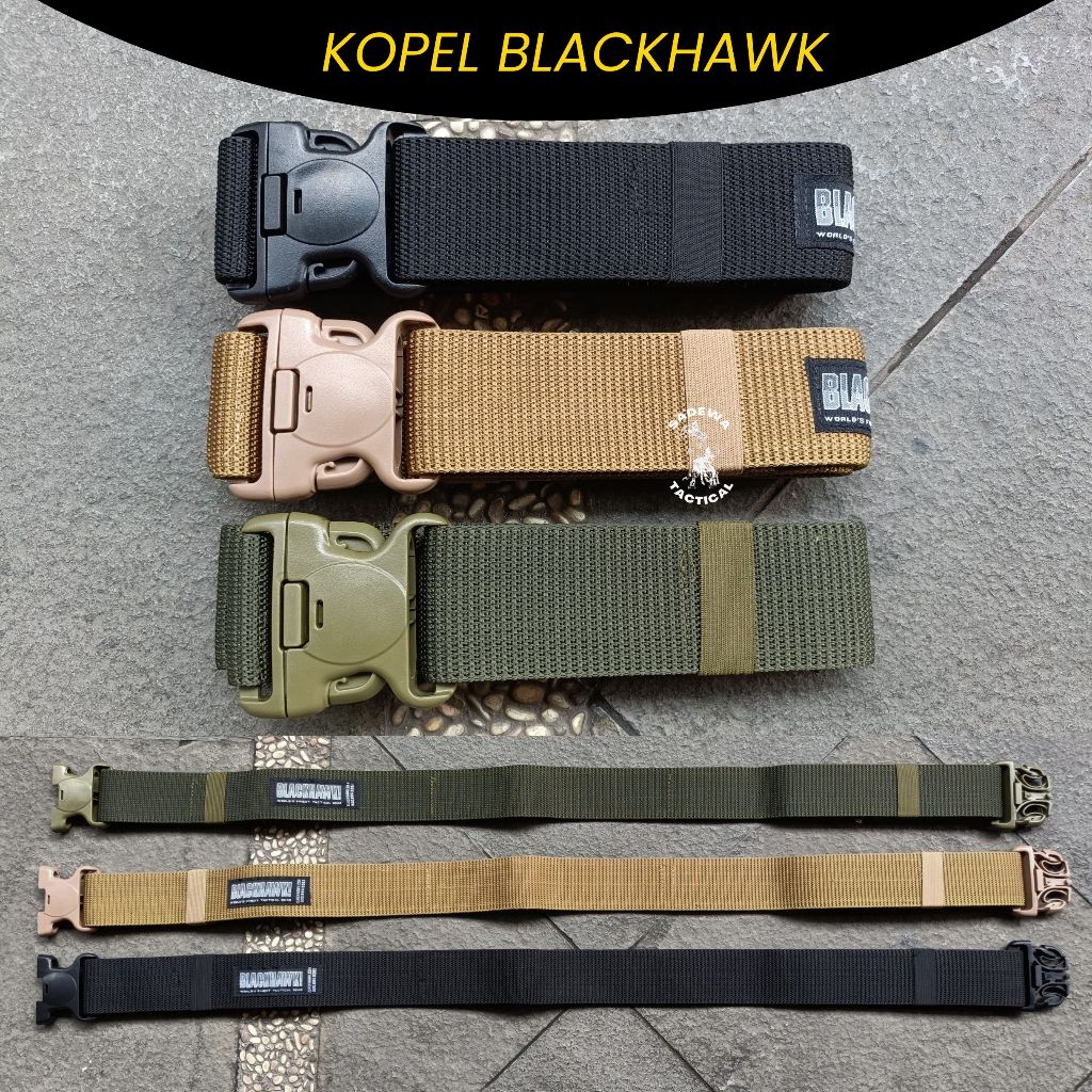 Kopel Blackhwak / Kopel Tactical / Sabuk Kopel Blackhwak / Kopel Polri Brimob Security