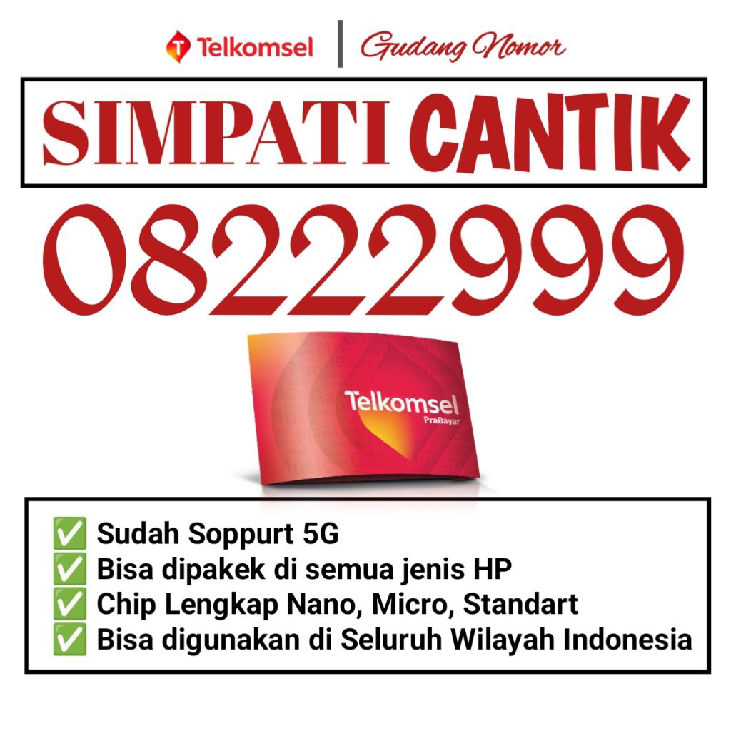Nomer Cantik Telkomsel Simpati 222999 Nomor Cantik Simpati Telkomsel No Cantik Simpati Nocan Simpati