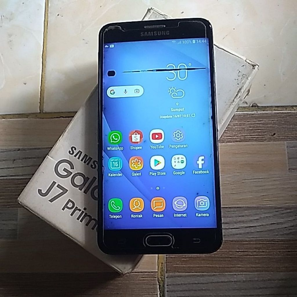 HP SAMSUNG GALAXI J7 PRIME RAM 3/32 (WIFI ONLY) NORMAL.