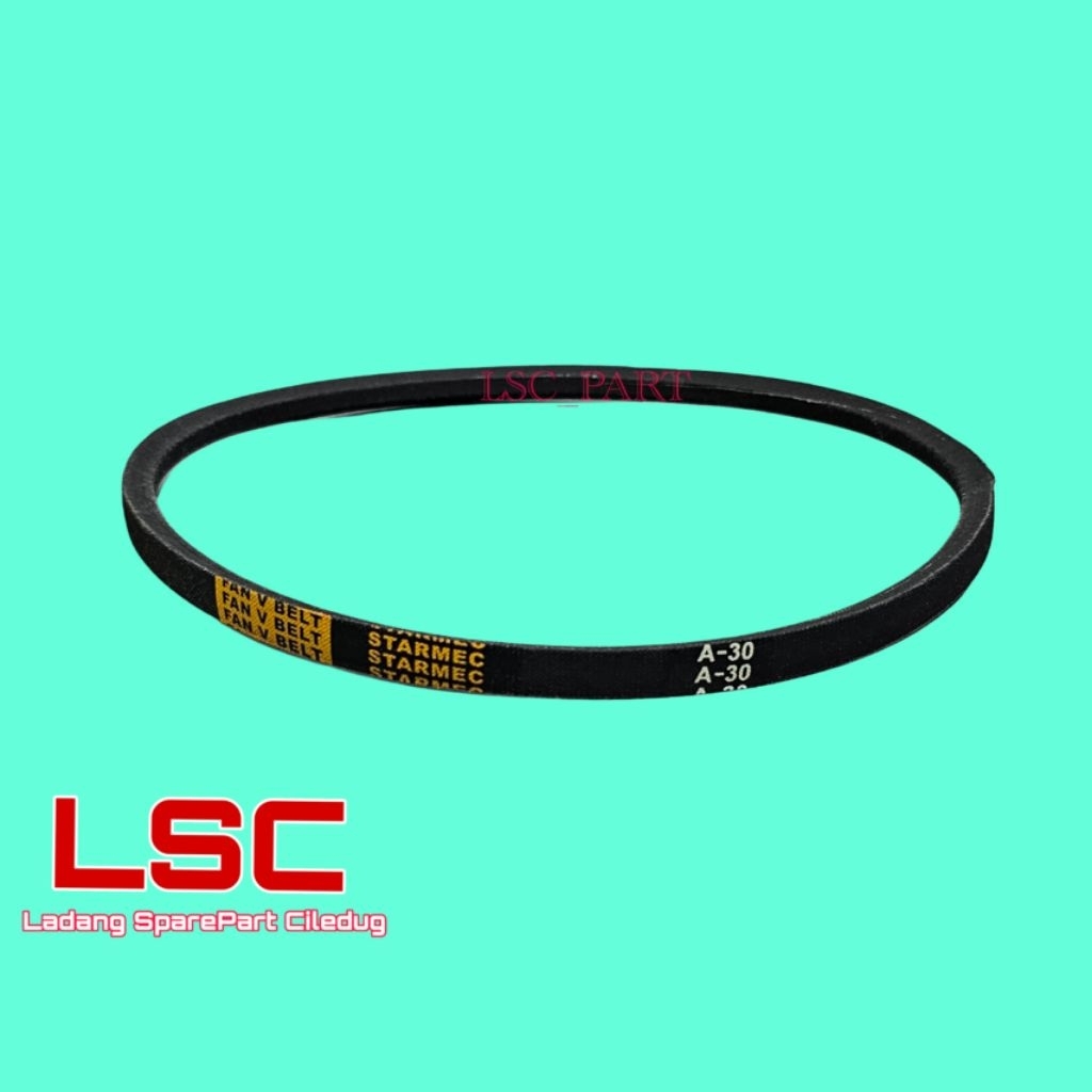 Vbelt Mesin Cuci A30 V Belt A 30 V-Belt Van Belt Pan Bel A 30