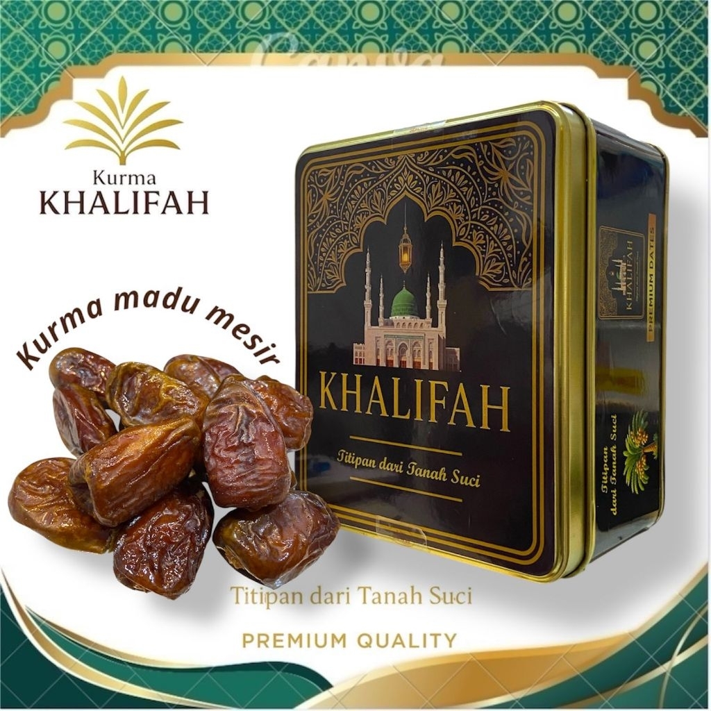 

Kurma Khalifah Madu Mesir 1 Kg Kaleng | Kurma Madu Mesir Kaleng | Kurma Khalifah Mesir Food