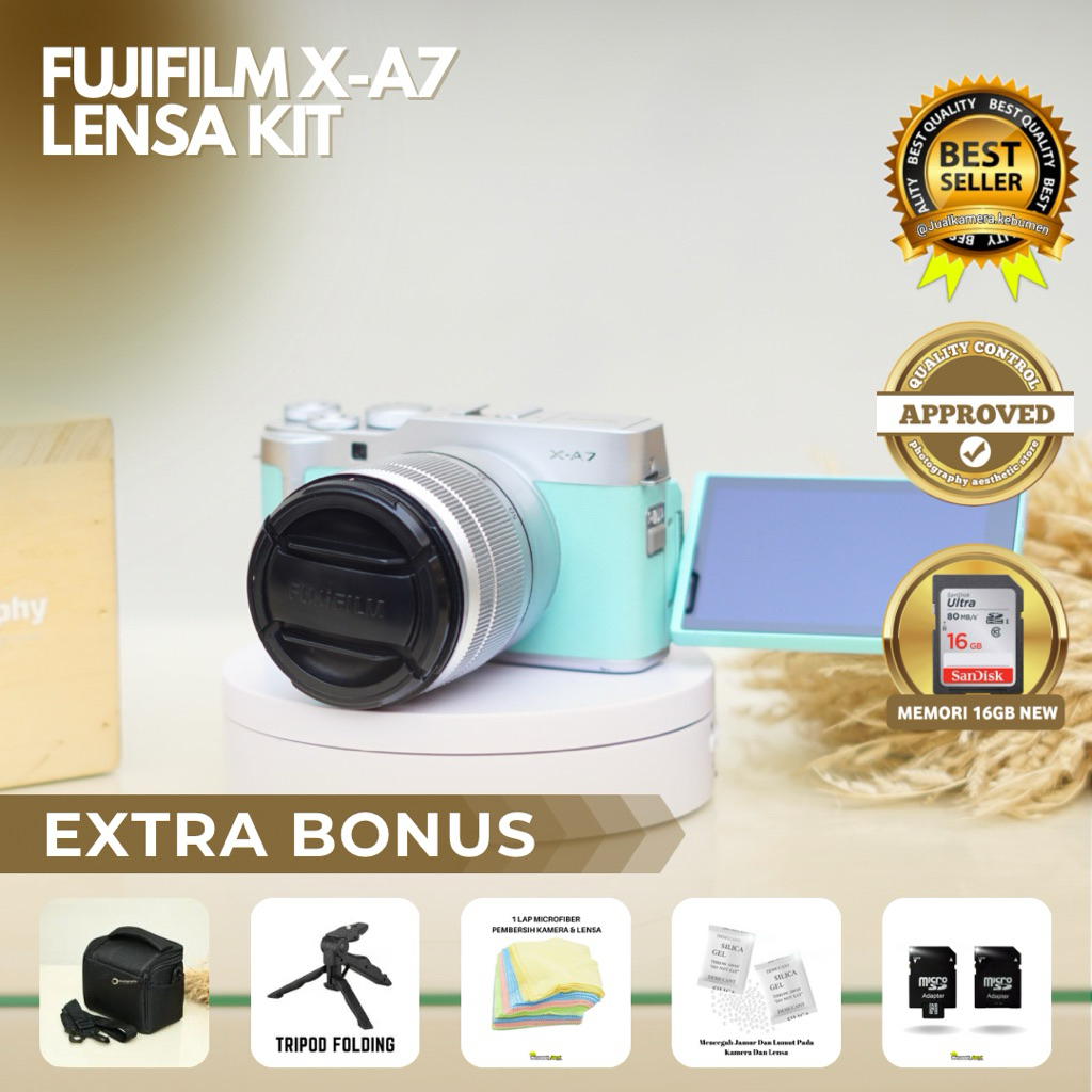 FUJIFILM X-A7 / FUJIFILM XA7 KIT 16-50MM OIS PZ WIFI